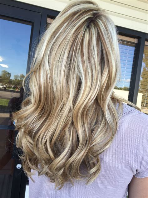 blond hair with brown highlights